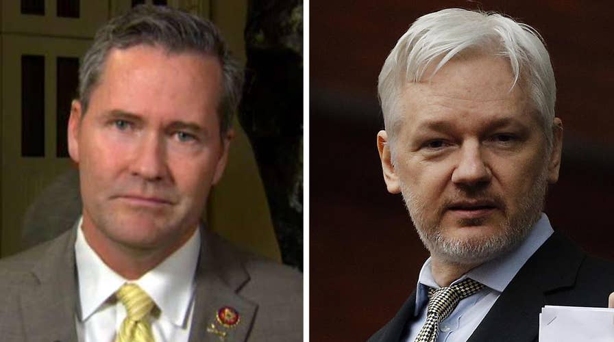 Rep. Michael Waltz on Julian Assange arrest: I hope the Justice Department throws the book at him