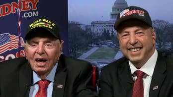 100-year-old WWII veteran meets President Trump