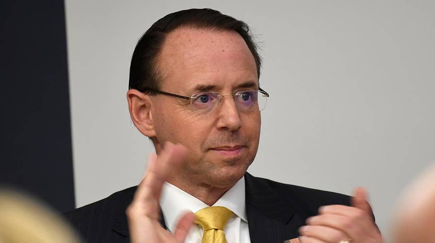 Rosenstein: Barr is being 'as forthcoming as he can' on Mueller report