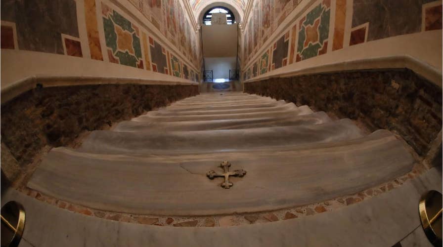 ‘Holy Stairs’ climbed by Jesus before crucifixion opened for the public
