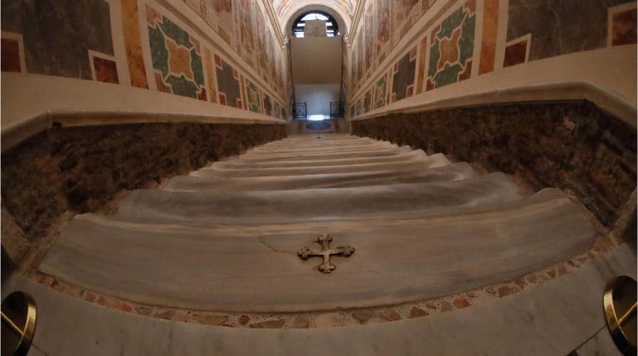 ‘Holy Stairs’ climbed by Jesus before crucifixion opened for the public