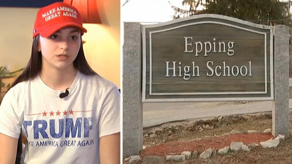 New Hampshire Teen Forced To Cover Up Trump Shirt Remove Maga Hat On School S Patriotic Day Fox News
