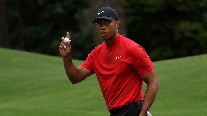 Tiger Woods wins the Masters for the fifth time