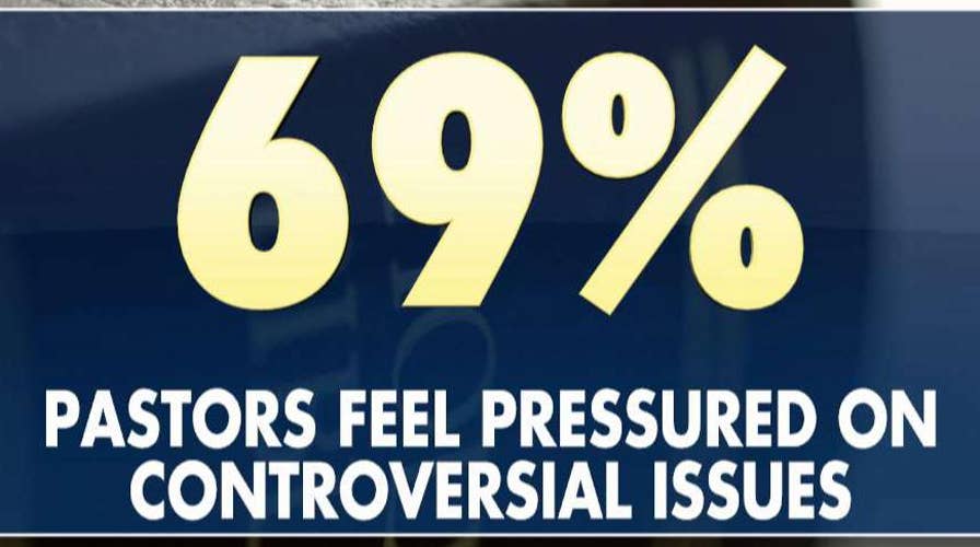 Poll shows pastors feel apprehension addressing hot-button issues