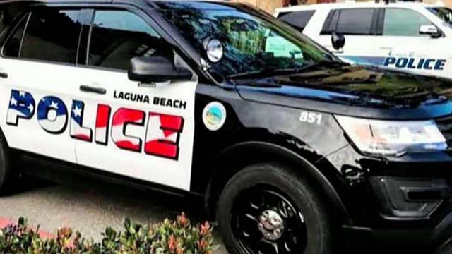 Patriotic patrol cars spark backlash in Laguna Beach for being too ...