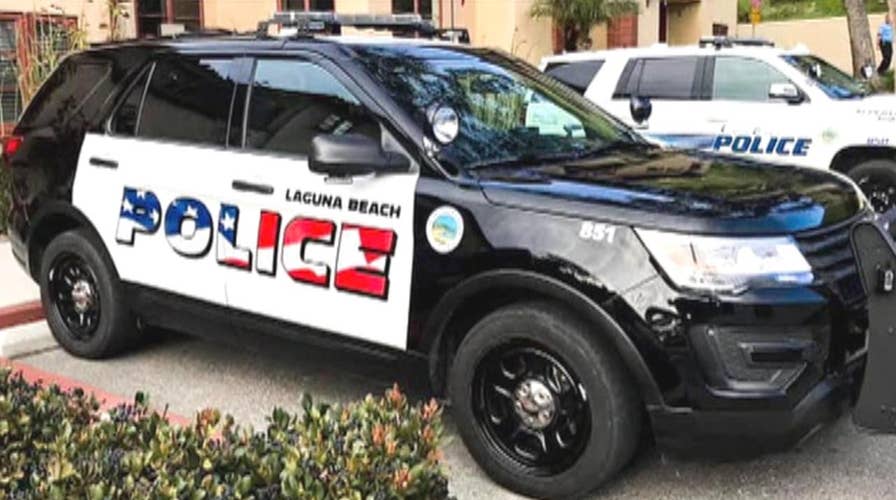 Laguna Beach councilman defends putting American flag graphic on police vehicles