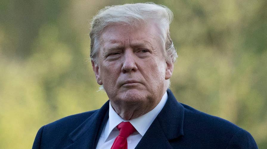 President Trump tweets about Russia probe ahead of Mueller report release