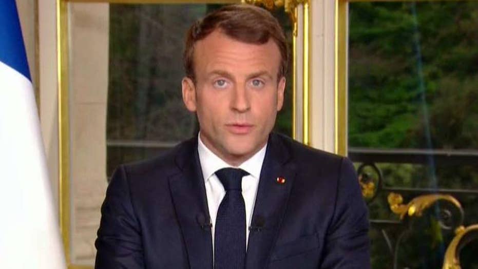 Macron Vows To Rebuild Notre Dame In 5 Years As Dramatic Firefighter Footage Is Released Fox News