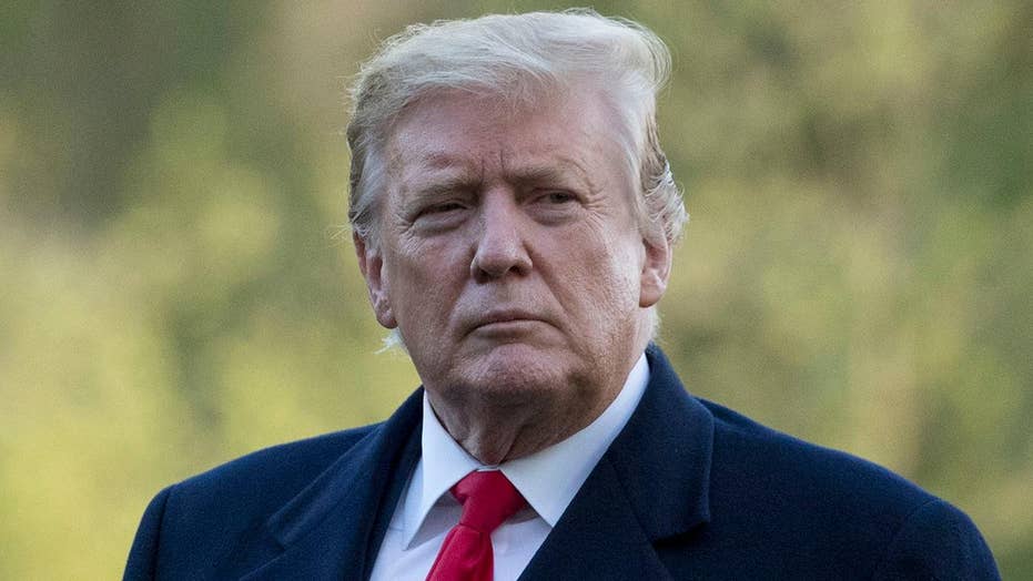 President Trump tweets about Russia probe ahead of Mueller report release