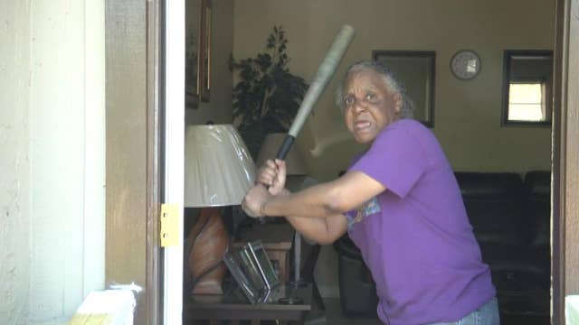 Florida Woman Whacks Half Naked Attacker With Bat He Better Be Glad I