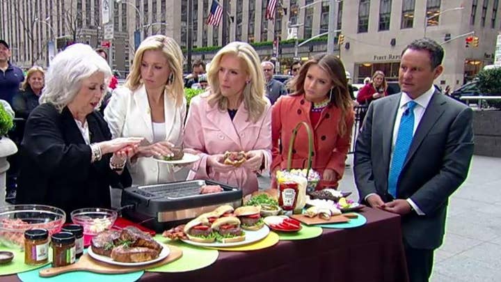 Paula Deen grills up a unique Easter spread on 'Fox &amp; Friends'
