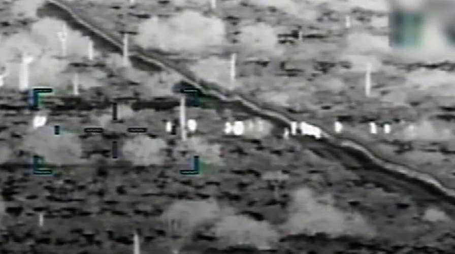 Border Patrol agents apprehended individuals that illegally crossed the Us-Mexico border