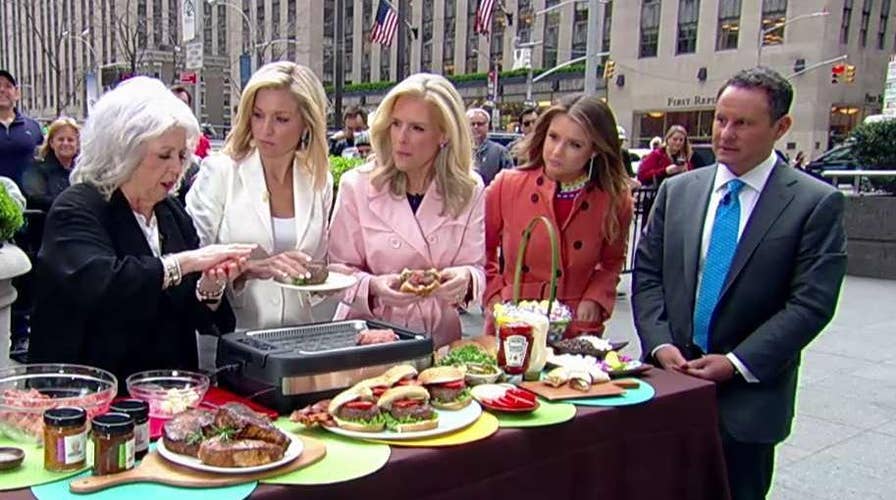 Paula Deen grills up a unique Easter spread on 'Fox & Friends'