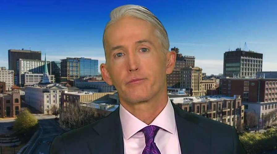 Trey Gowdy is 'not a fan' of releasing the full Mueller report