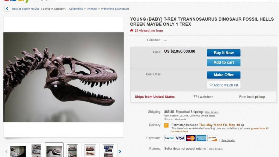 ebay t rex