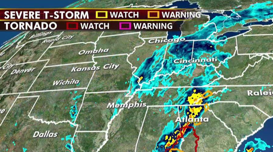 National forecast for Friday, April 19