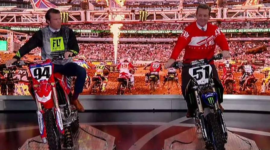 'Fox & Friends' gets a 'virtual' lesson at off-road motorcycle racing