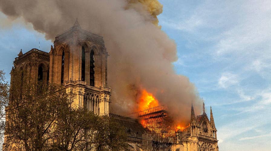 Inspectors check structural stability of Notre Dame towers