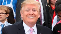 Trump tells child at Easter Egg Roll the wall is ‘being built now’