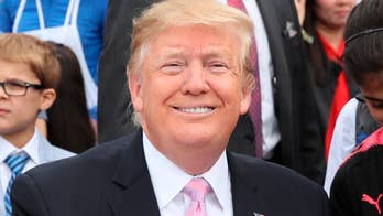 Trump tells child at Easter Egg Roll the wall is ‘being built now’