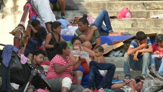 Thousands of migrants are stranded in southern Mexico