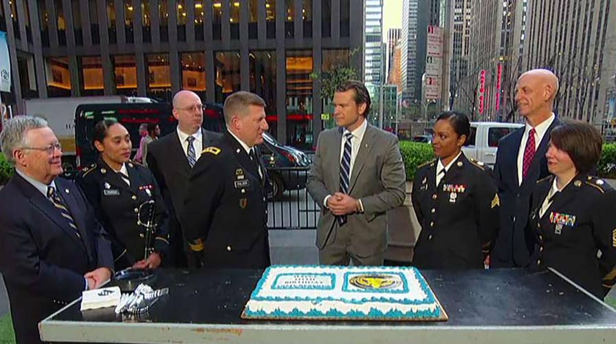 US Army Reserve celebrates 111th birthday on 'Fox & Friends'