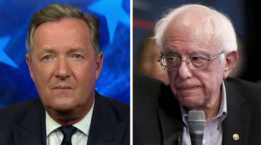 Piers Morgan says Bernie Sanders' call to let felons vote is 'utter lunacy'
