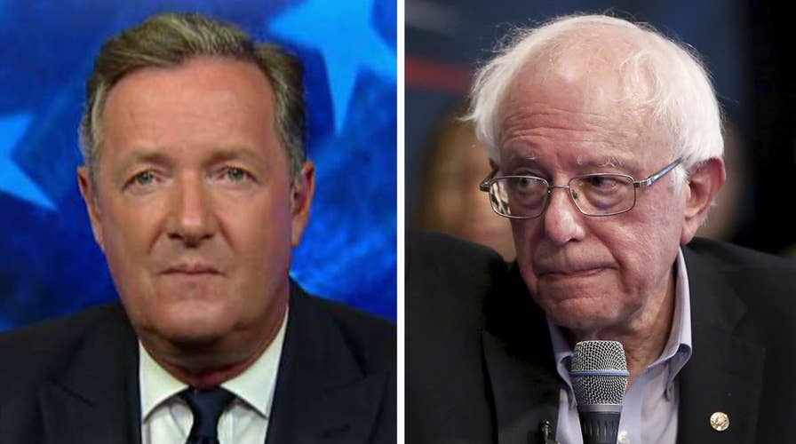 Piers Morgan says Bernie Sanders' call to let felons vote is 'utter lunacy'