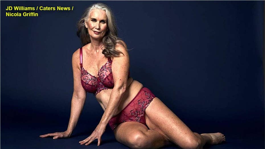 59 Year Old Mom Becomes Lingerie Model After Daughters
