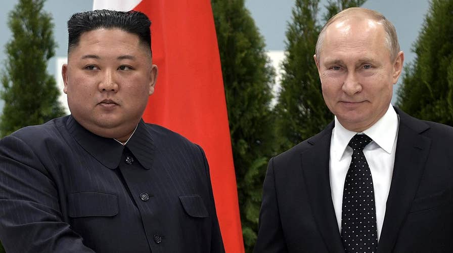 North Korea and Russia hold one-on-one meeting