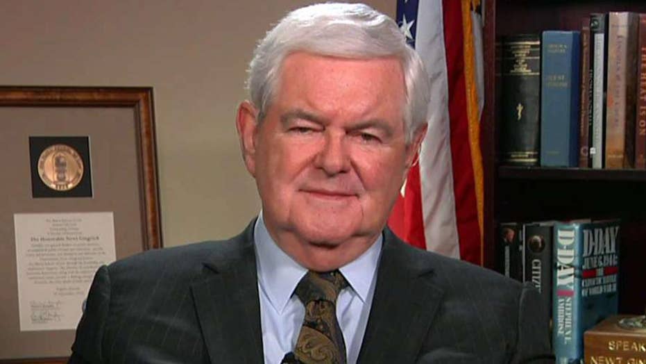 Newt Gingrich warns Democrats could lose in 2020 if their party is defined by impeachment proceedings