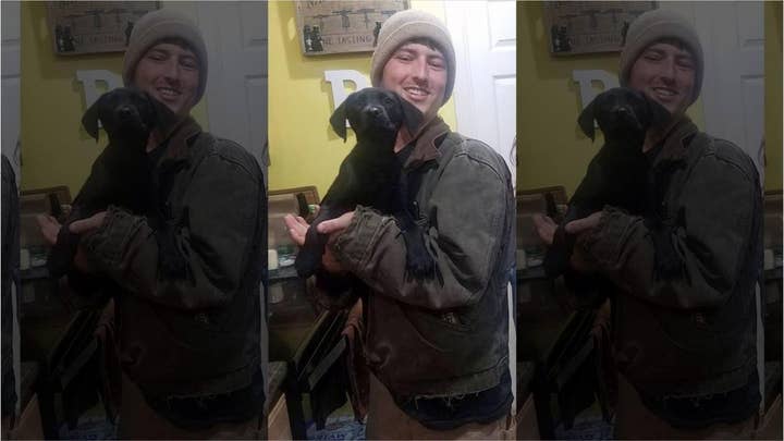 Deaf man adopts deaf puppy from shelter, teaches dog sign language commands