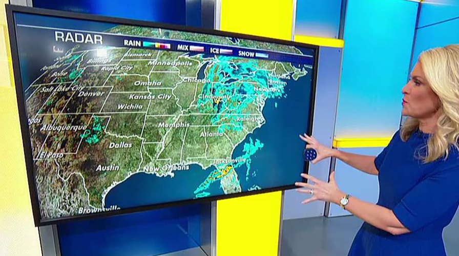 National forecast for Friday, April 26: Fast-moving system brings threat of storms to Northeast