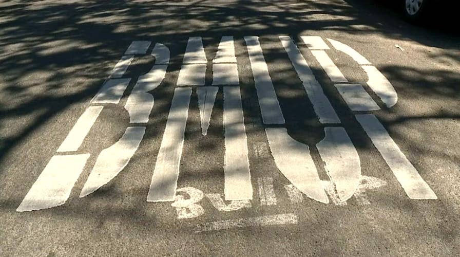 Speed bump typo in California goes viral
