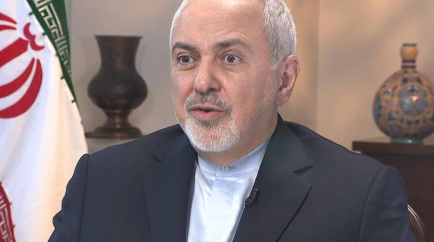 Iran's Foreign Minister Zarif says a group of US and Mideast officials are trying to drag the US into conflict with Iran