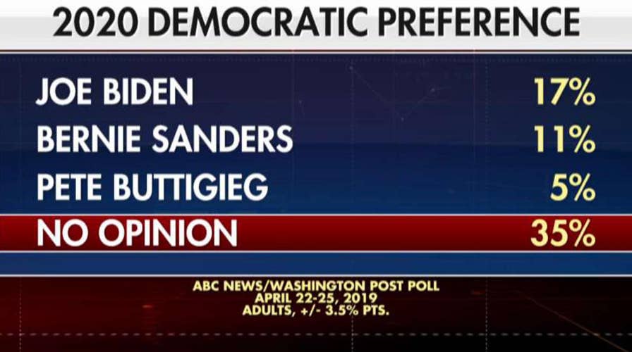 Poll: 35% of Democrats have no preference in 2020 candidates