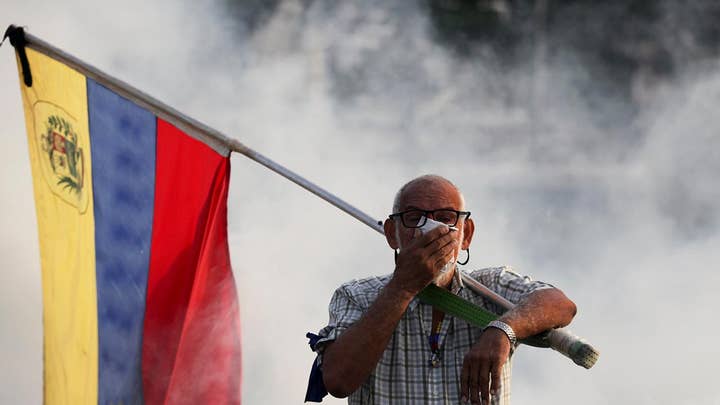 Venezuela's UN ambassador says 'foreign powers' are trying to destabilize legitimate constitutional government