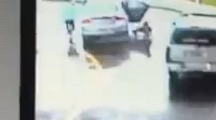 Little boy helps sister escape from moving vehicle during attempted carjacking