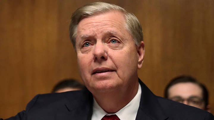Sen. Graham reads uncensored Strzok-Page texts on Trump during Barr hearing