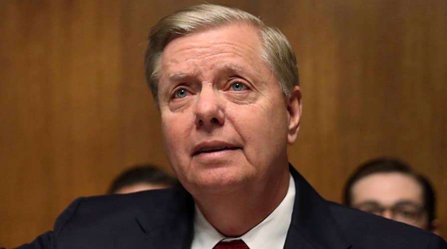 Sen. Graham reads uncensored Strzok-Page texts on Trump during Barr hearing