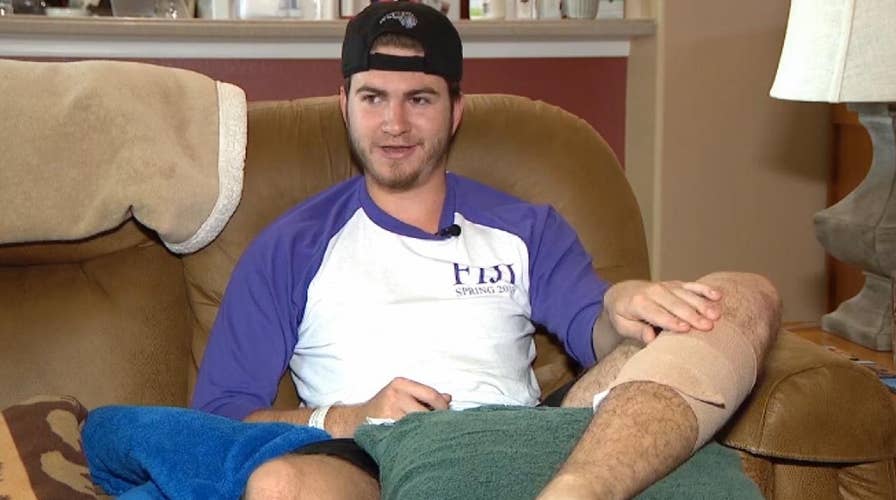 College student has good excuse for missing test