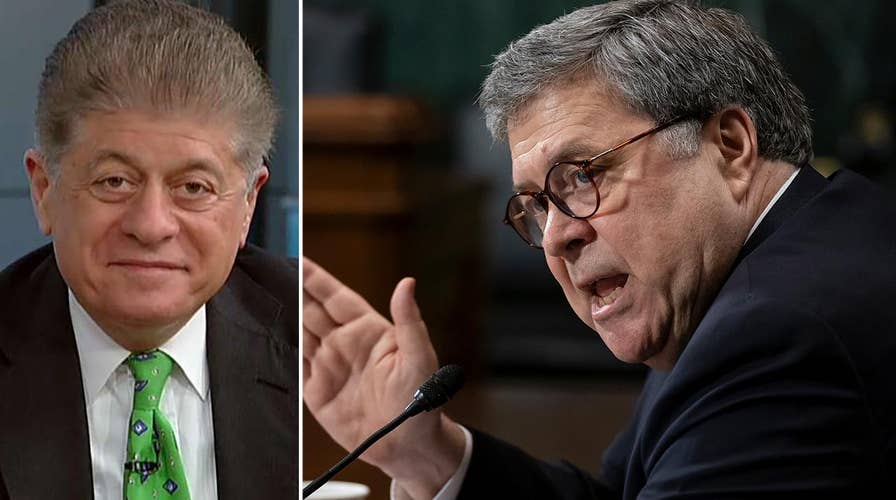 Judge Napolitano: AG Barr should have gone to House hearing saying he has ‘nothing to hide’