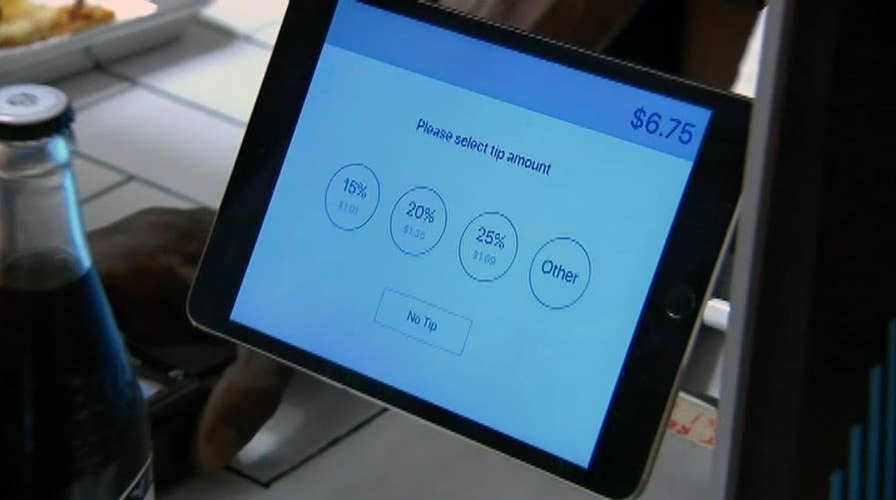 New tech sparks old debate over whether to tip for takeout
