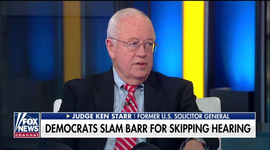 Ken Starr weighs in on "standoff" between Barr, Democrats