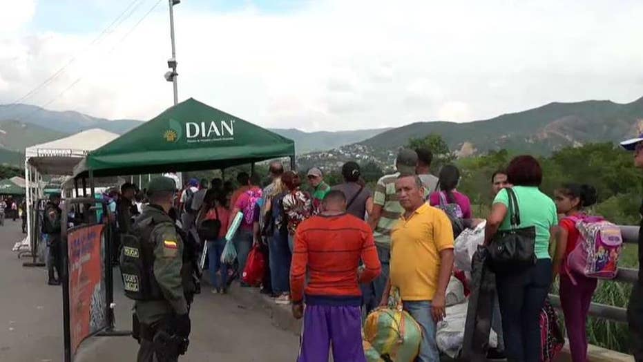 Shots heard near Venezuela-Colombia border