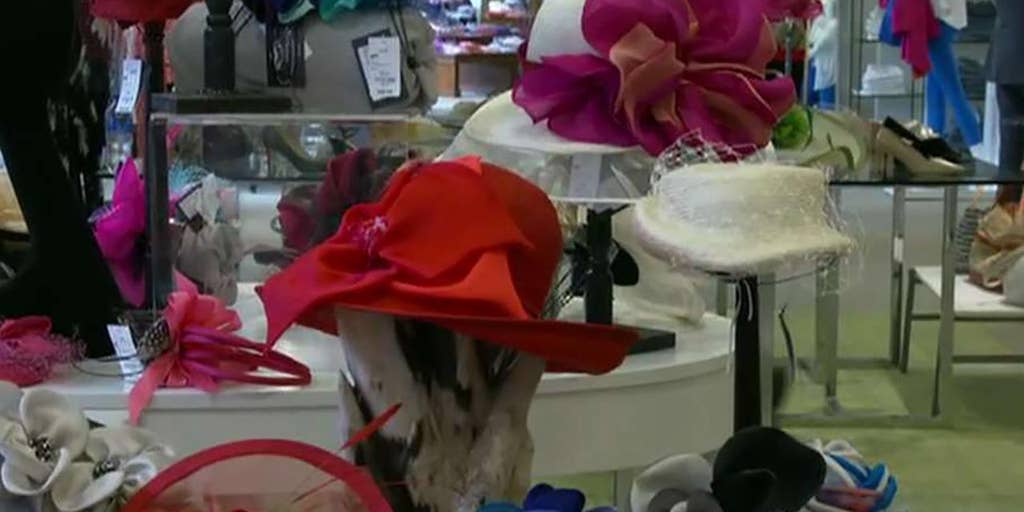 The official milliner of the Kentucky Derby shows off how her hats are