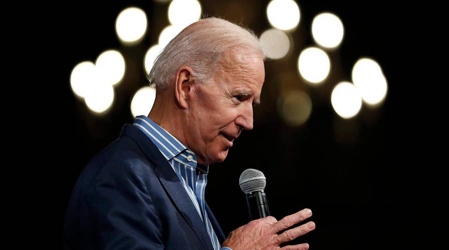 Joe Biden leads the pack of 2020 Democratic presidential hopefuls