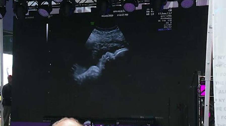 Pro-life rally features live 4-D ultrasound in Times Square as message to Cuomo: 'Here we are'