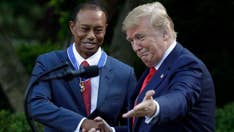 Tiger Woods receiving Presidential Medal of Freedom clouded by fresh round of criticism