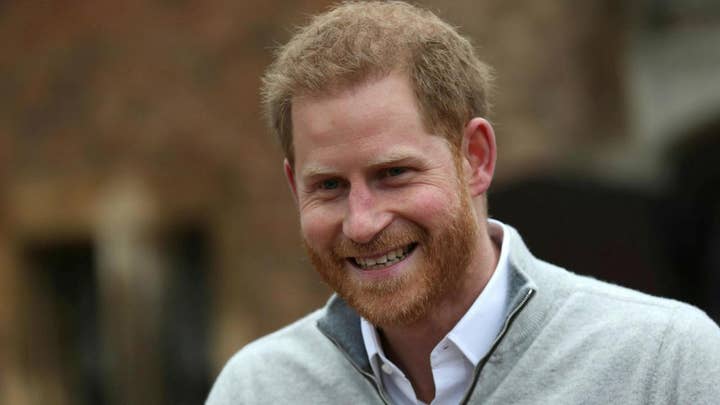 Beaming Prince Harry announces birth of baby boy with wife Meghan Markle